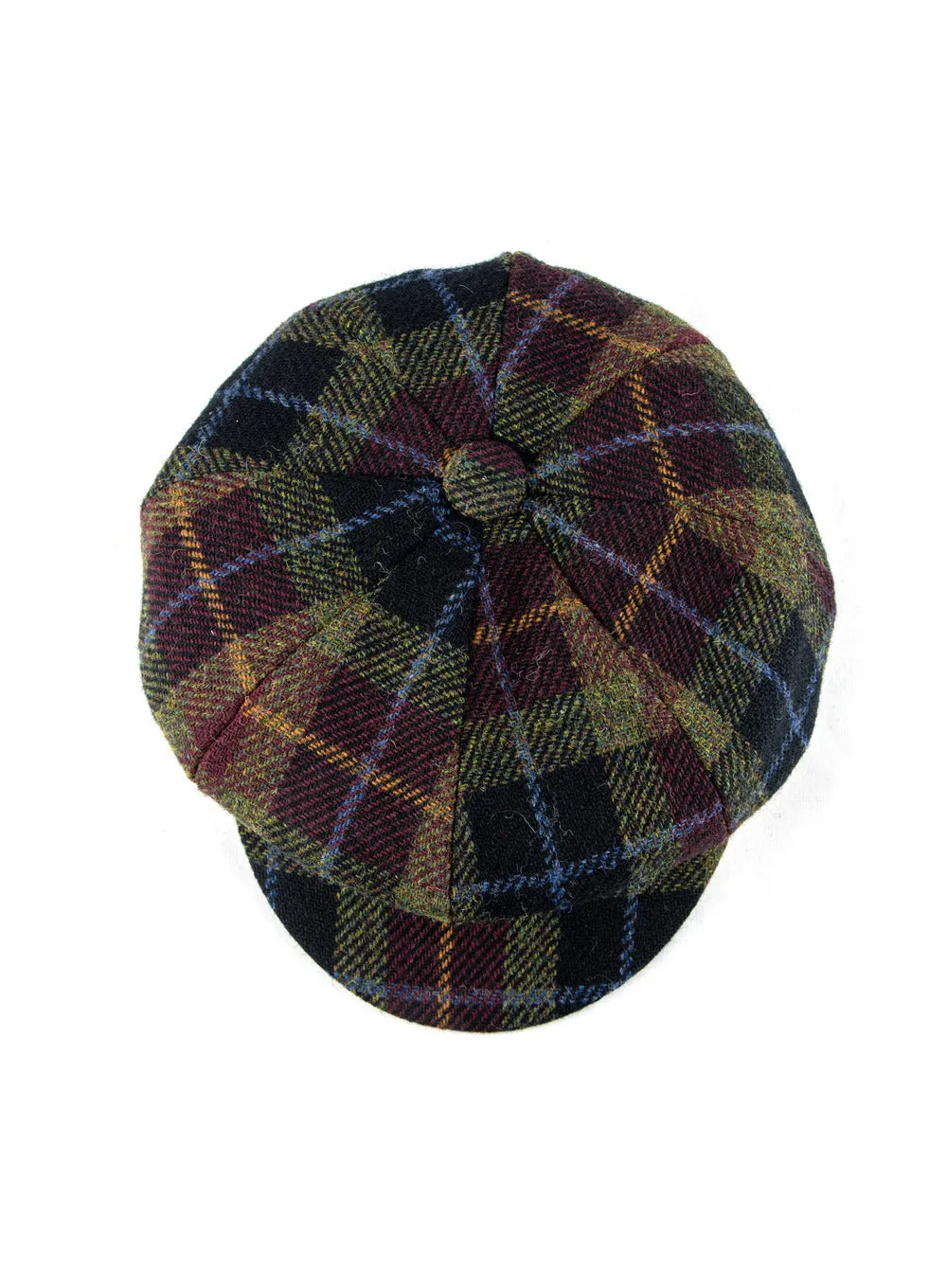 Harris Tweed Baker Boy Fashion