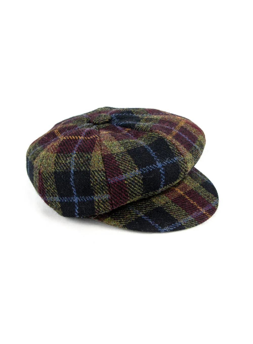 Harris Tweed Baker Boy Fashion