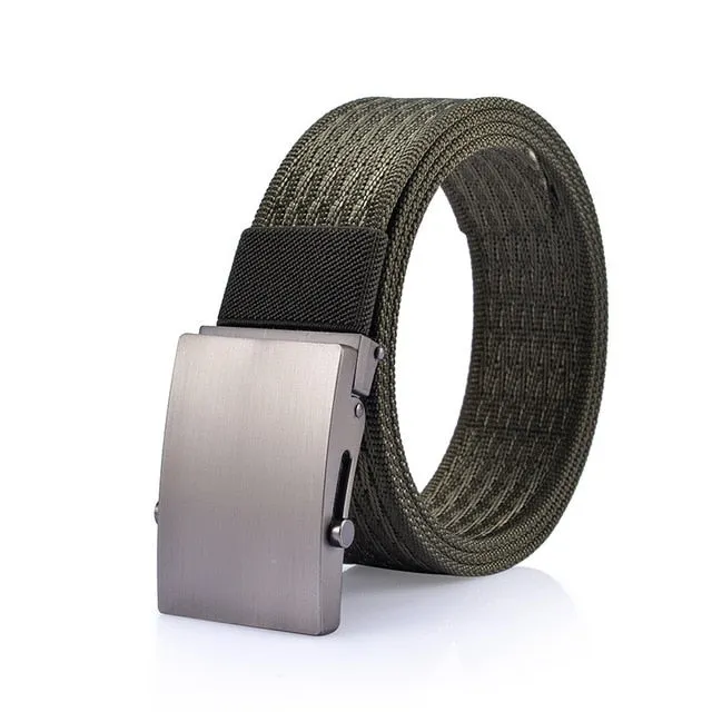 High Quality Canvas Alloy Buckle Nylon Straps Belts