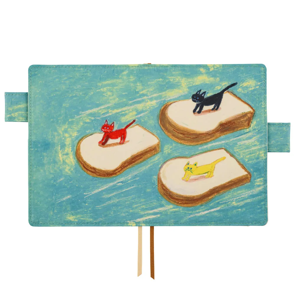 Hobonichi Techo Cover Original A6 - Keiko Shibata: Bread floating in the wind