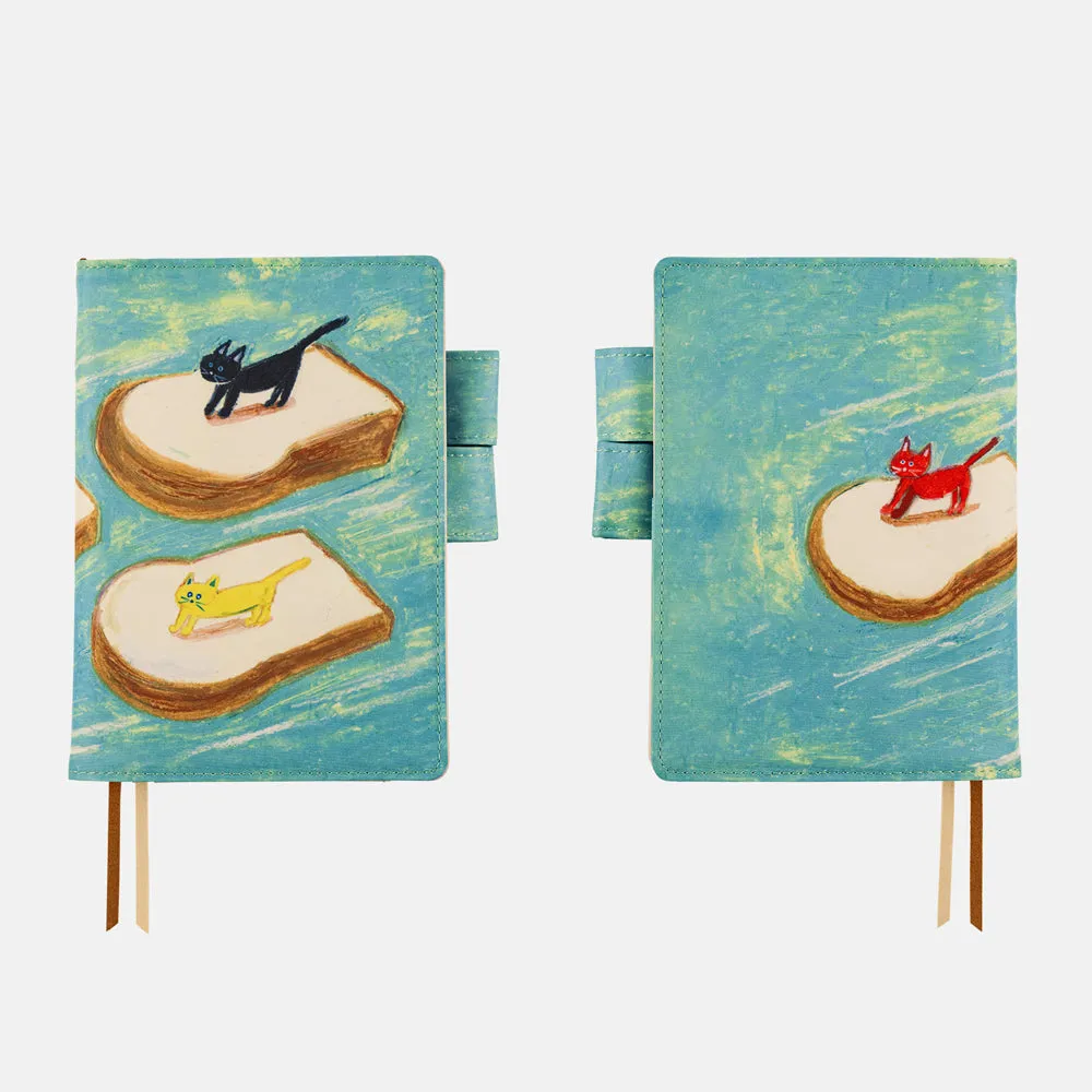 Hobonichi Techo Cover Original A6 - Keiko Shibata: Bread floating in the wind