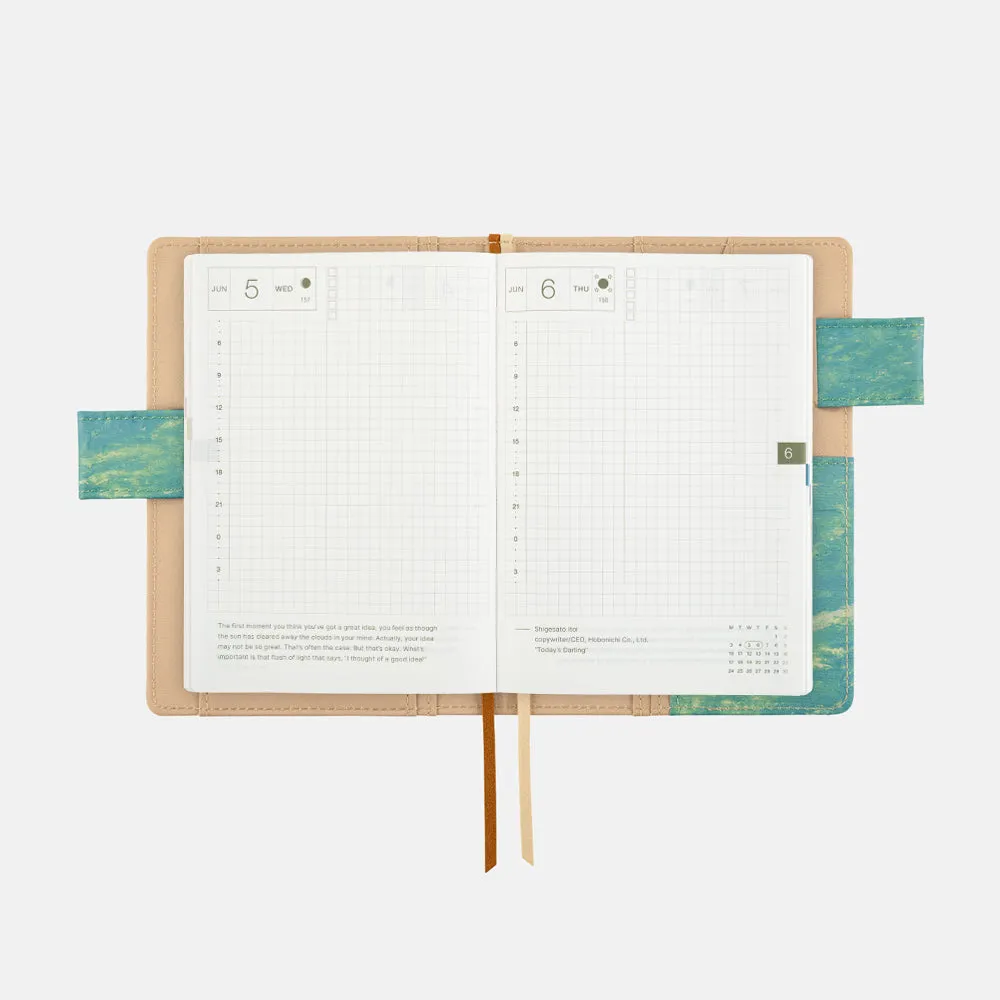 Hobonichi Techo Cover Original A6 - Keiko Shibata: Bread floating in the wind