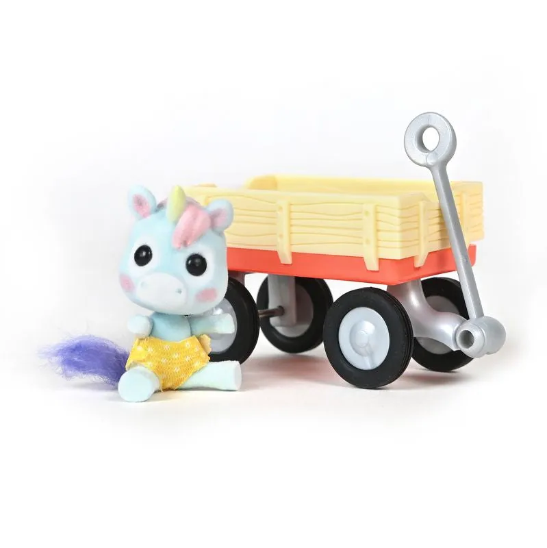 Honey Bee Acres Character Pack Baby Lucky With Wagon