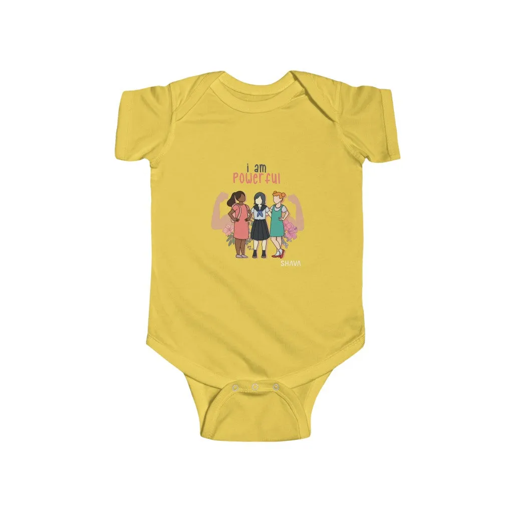 IAC KIDS Clothing Infant Fine Jersey Bodysuit / I am Powerful