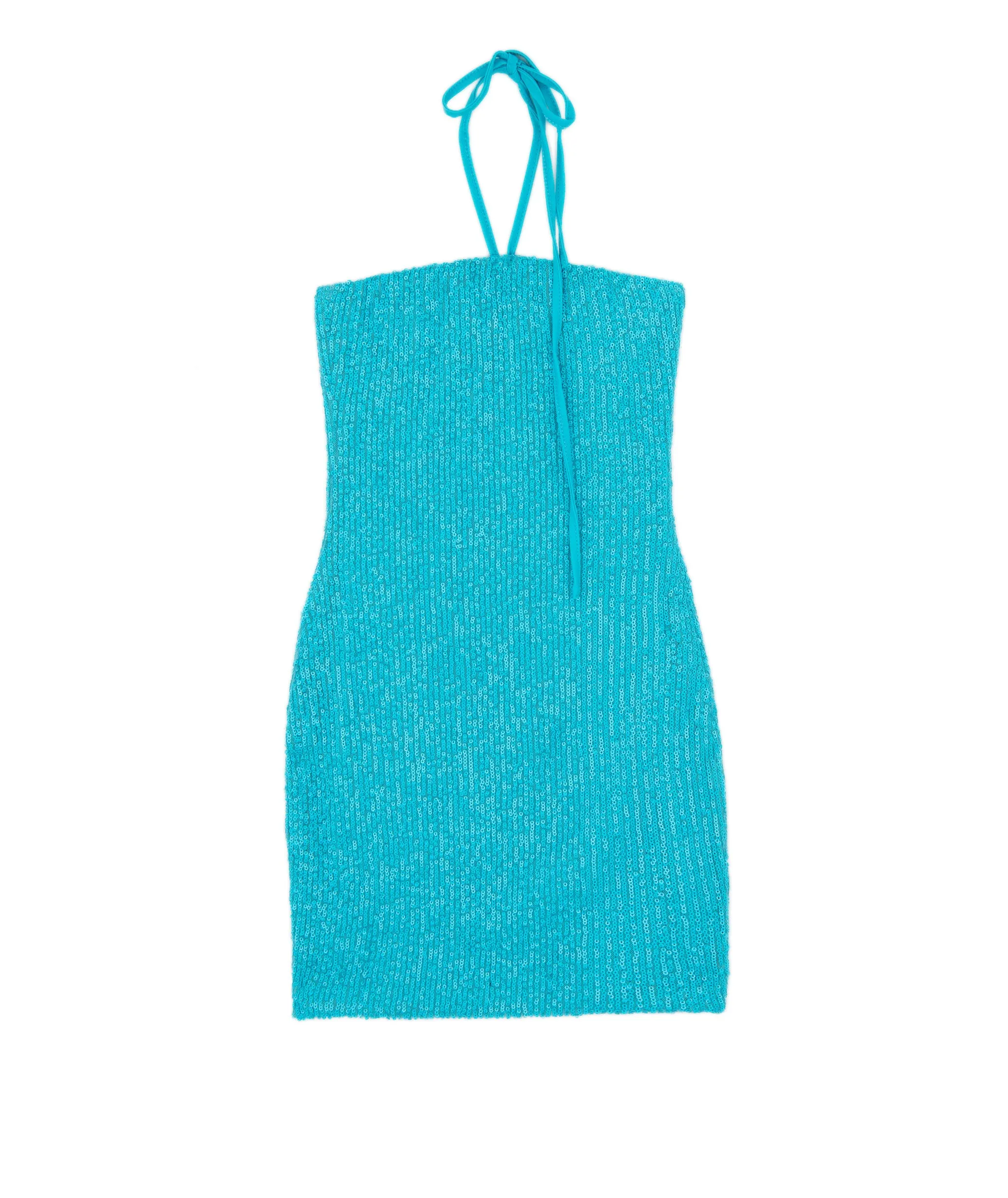 Katie J NYC Girls Kendall Dress Turquoise