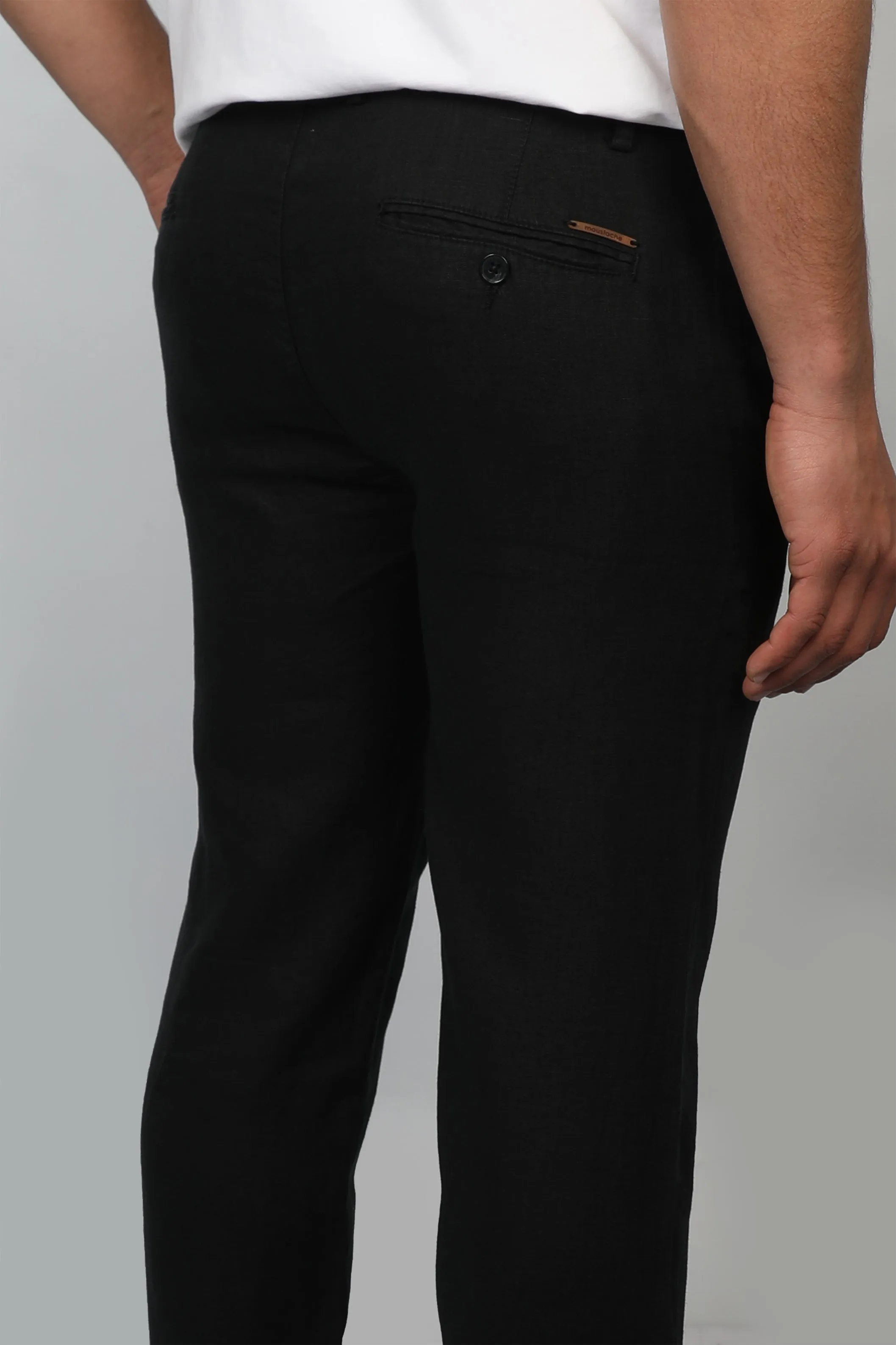 Linen Black Pant