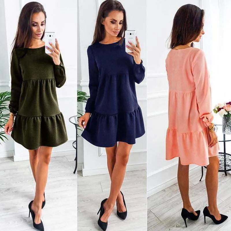 Long Sleeve Shirt / Mini Dresses  (US 4-16)