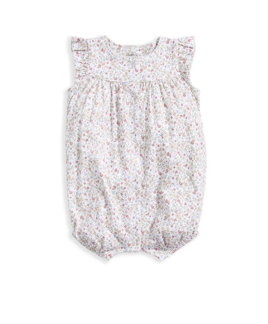 Mamas and Papas Ditsy Frill Floral Romper