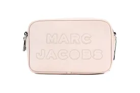 Marc Jacobs Flash Peach Whip Leather Embossed Camera Bag