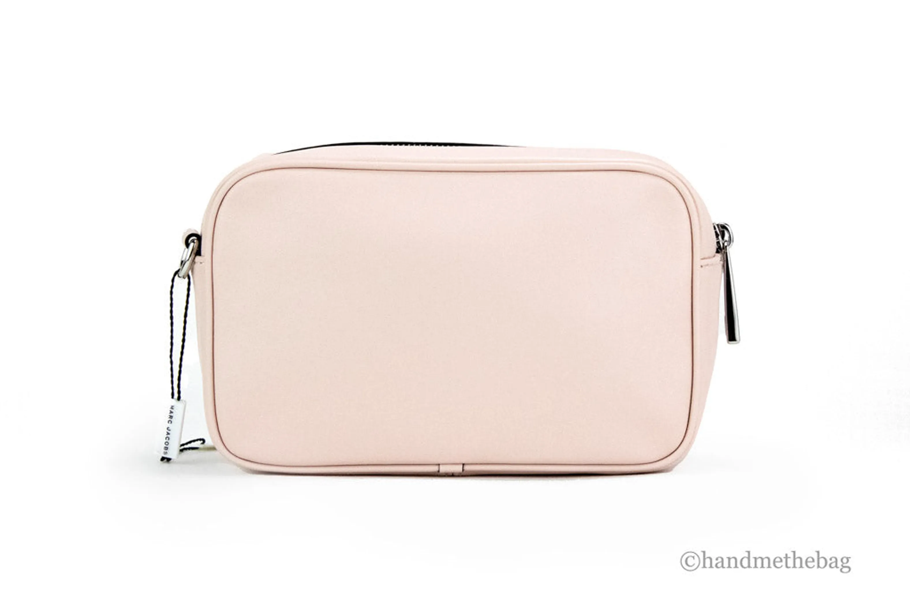 Marc Jacobs Flash Peach Whip Leather Embossed Camera Bag