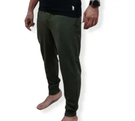 Men Athletic Pants - Olive Green