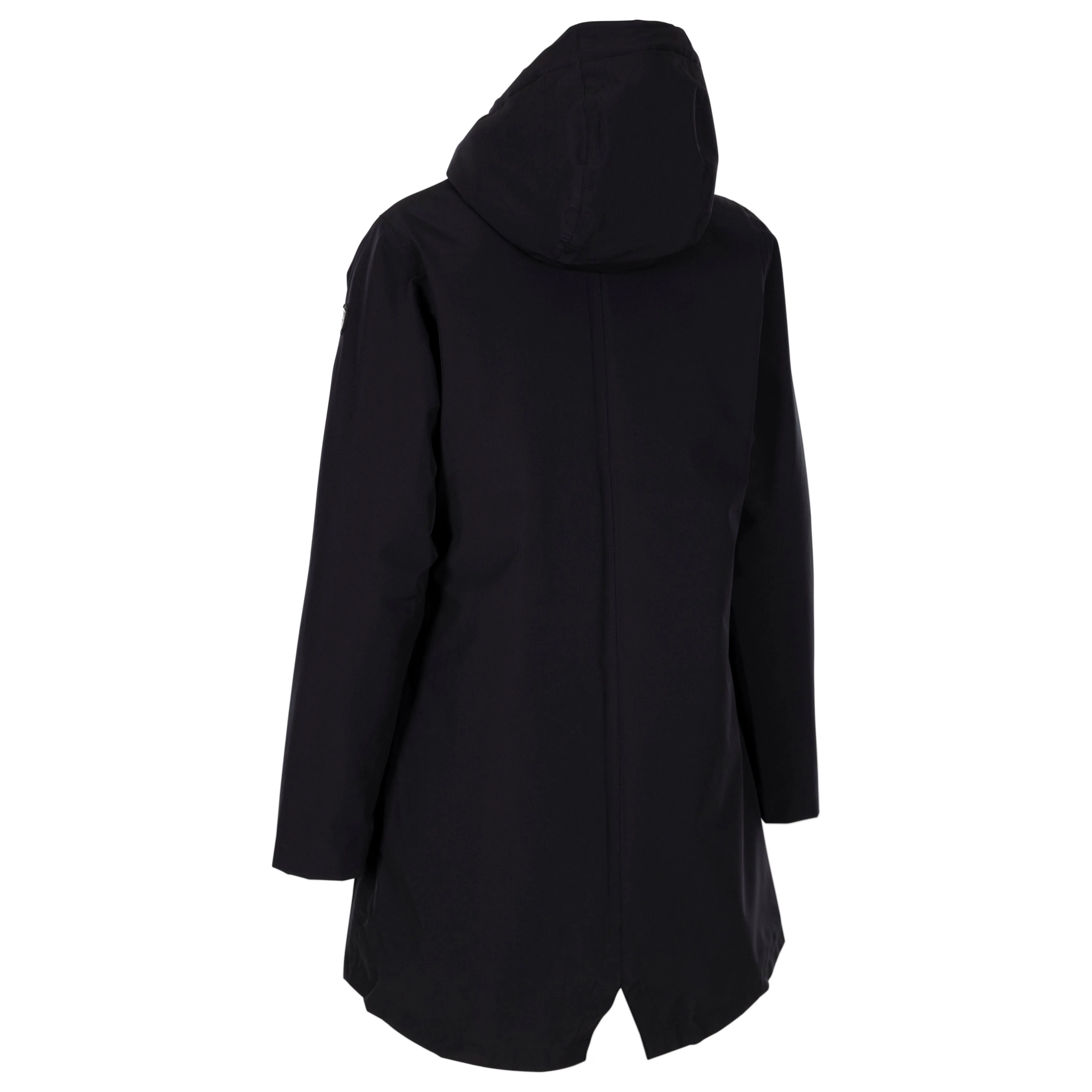 Modesty Womens Long Padded Waterproof Jacket in Black