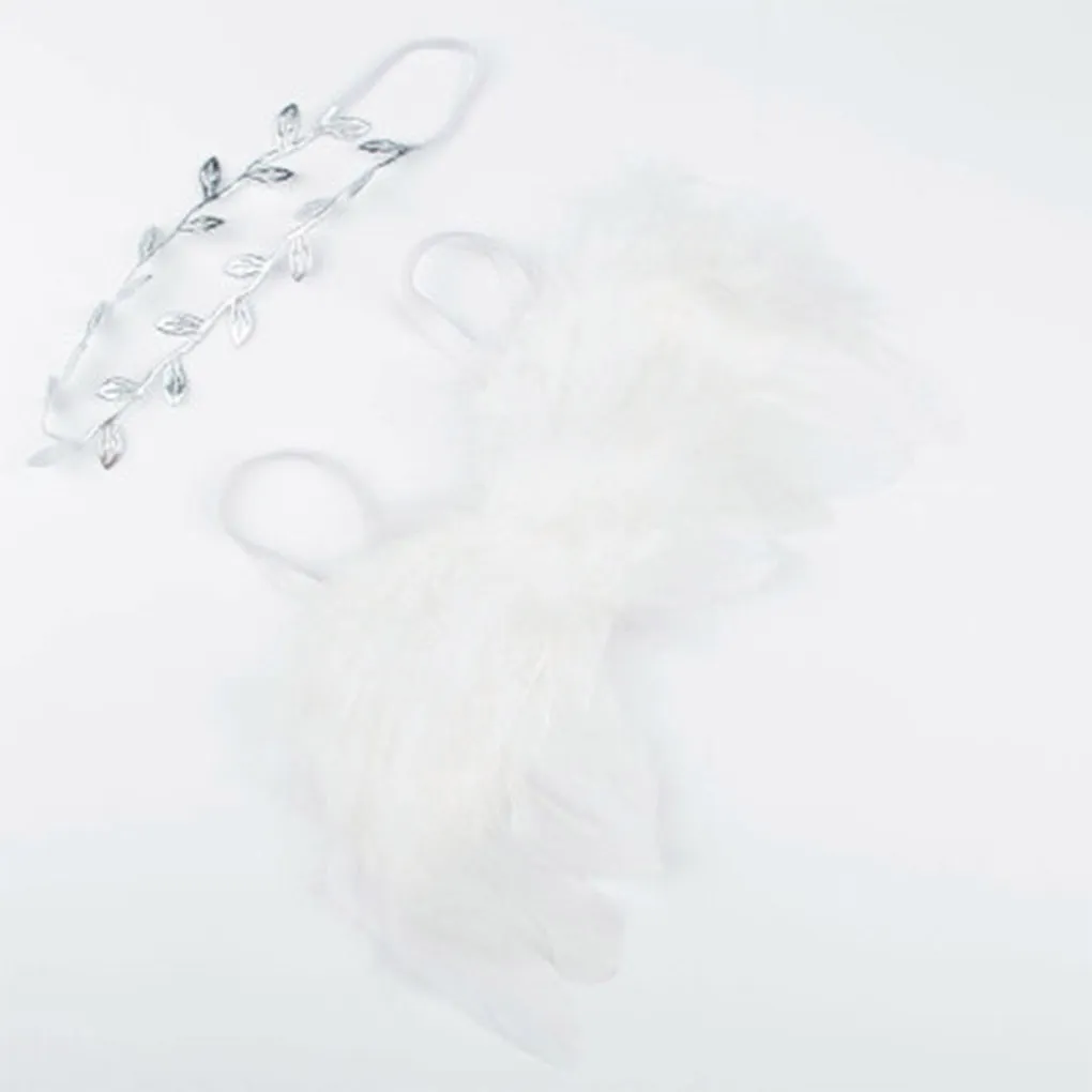 Newborn Photography Props White Angel Wing