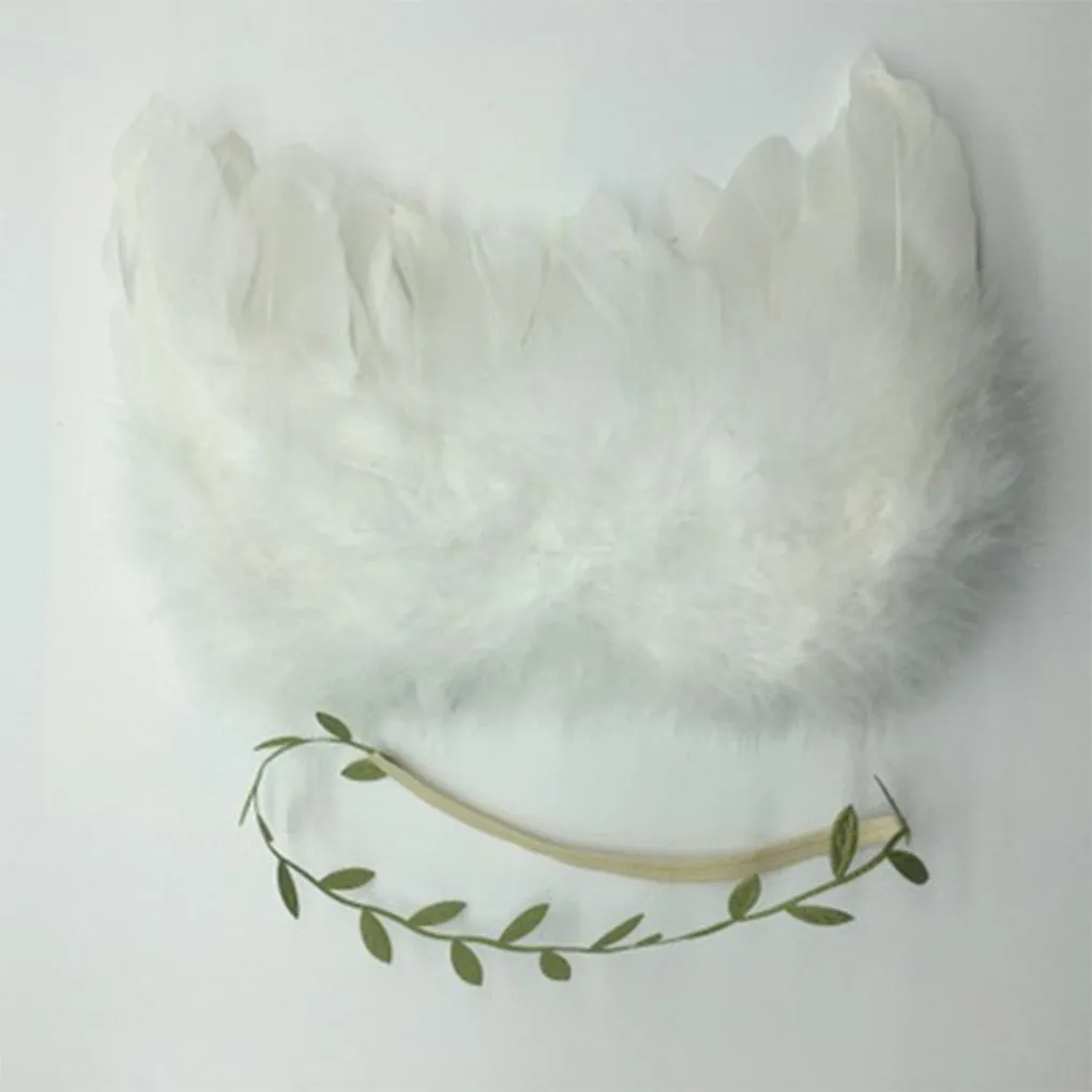 Newborn Photography Props White Angel Wing