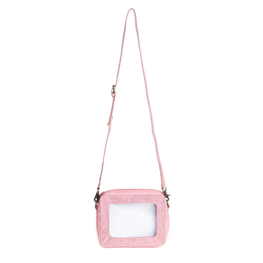 Open Vista Clear Bag in Pink