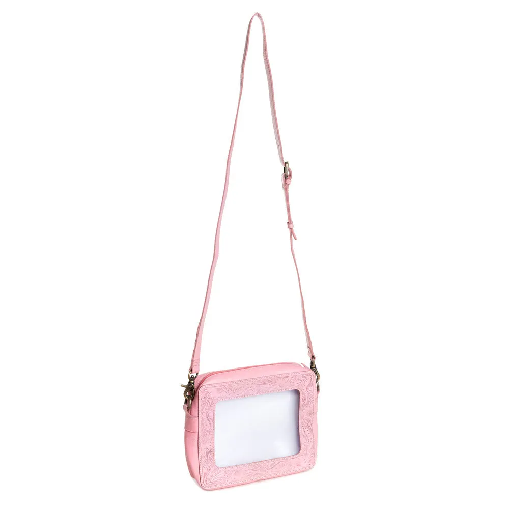 Open Vista Clear Bag in Pink