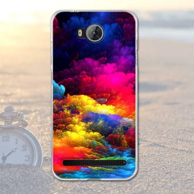 Phone Case for Huawei Y3 II Y3 2 Painting Soft TPU Back Silicone Case For Huawei Y3II Phone Cases Y3 2/Y3II-U22/ LUA-U22/Lua-L21