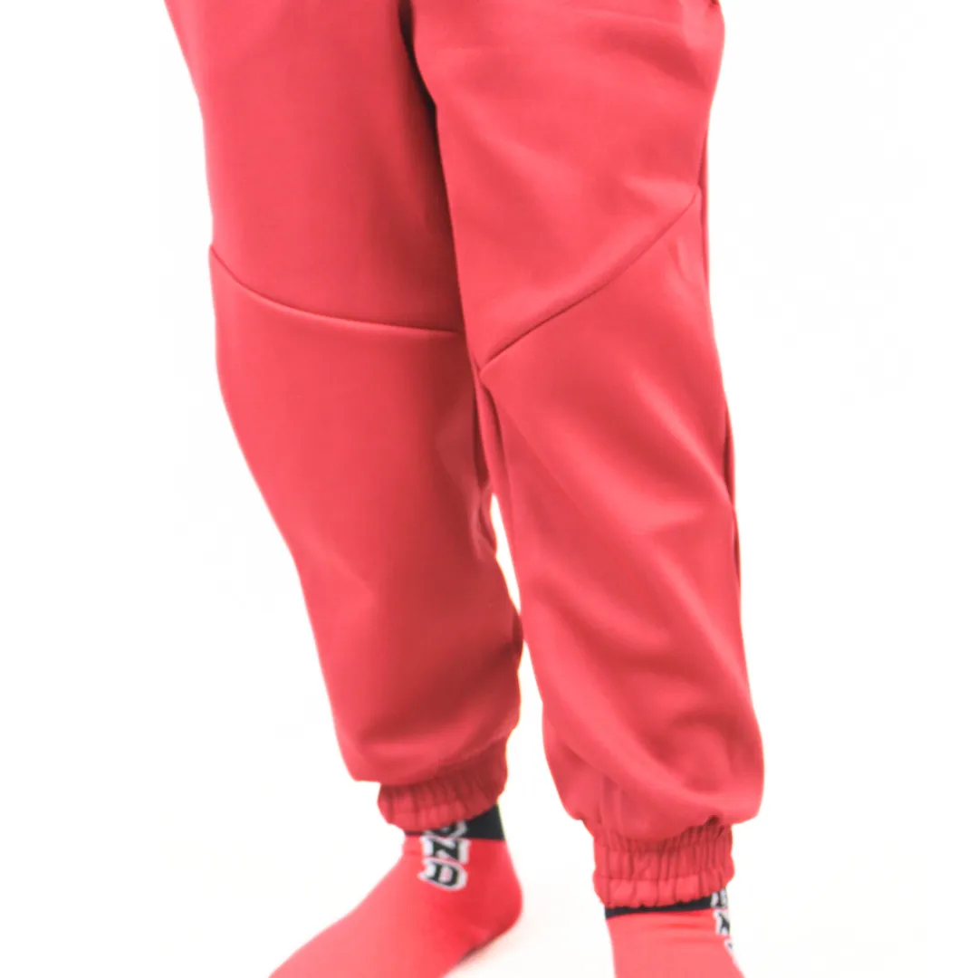 Red jogger trouser