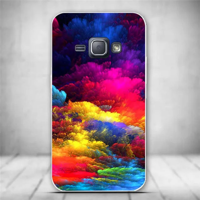 Silicon Case For Samsung Galaxy J1(6) J120 J120F J1 2016 SM-J120F Printed Soft TPU Back Cover for Samsung Galaxy J1 (2016) J120F