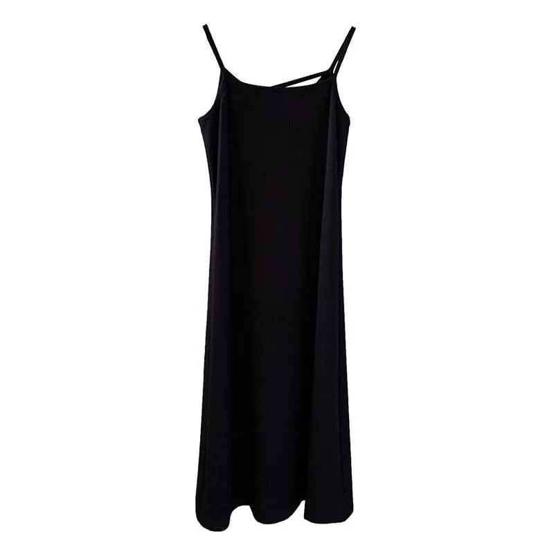 Slimming Cami Plus Black Petite Dress