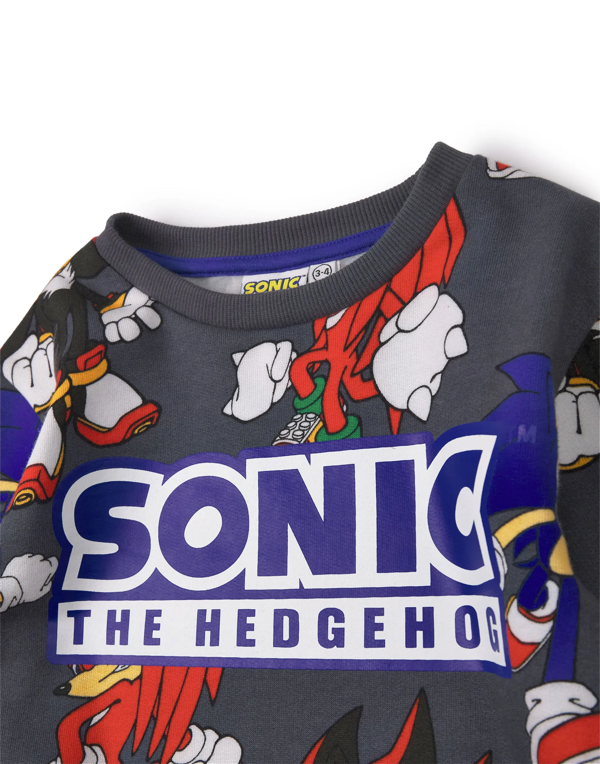 Sonic The Hedgehog Boys Sweatshirt & Shorts Set