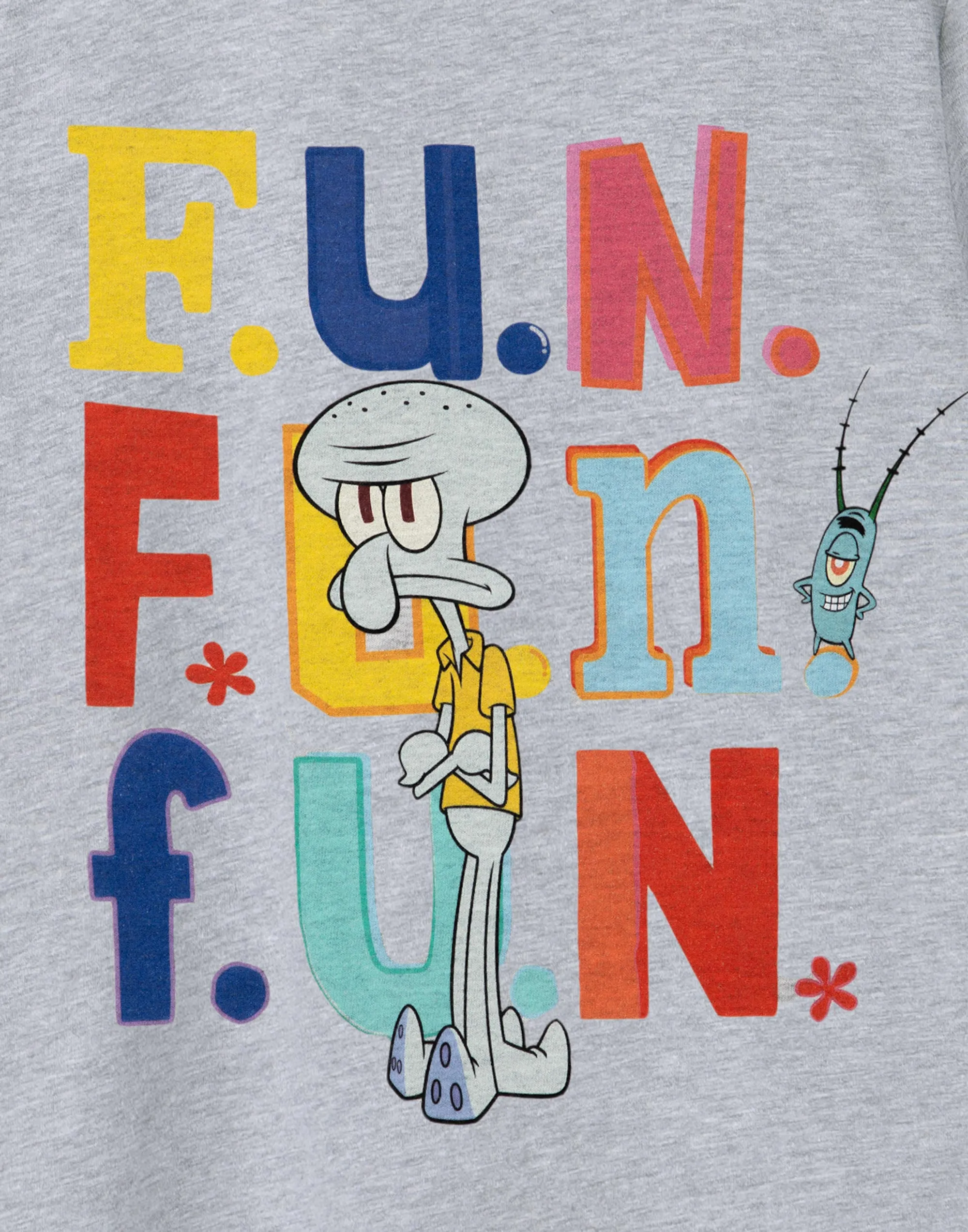 SpongeBob SquarePants Squidward Boys Short Sleeved T-Shirt