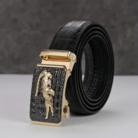 Stylish Mens Automatic Buckle Belt Perfect Birthday Gift for Him