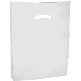 Super Gloss Die Cut Handle Bags. - 20 x 20 x 5 - (Clear)