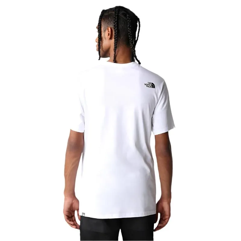 The North Face Easy Tee Men's Short Sleeve T-Shirt- White