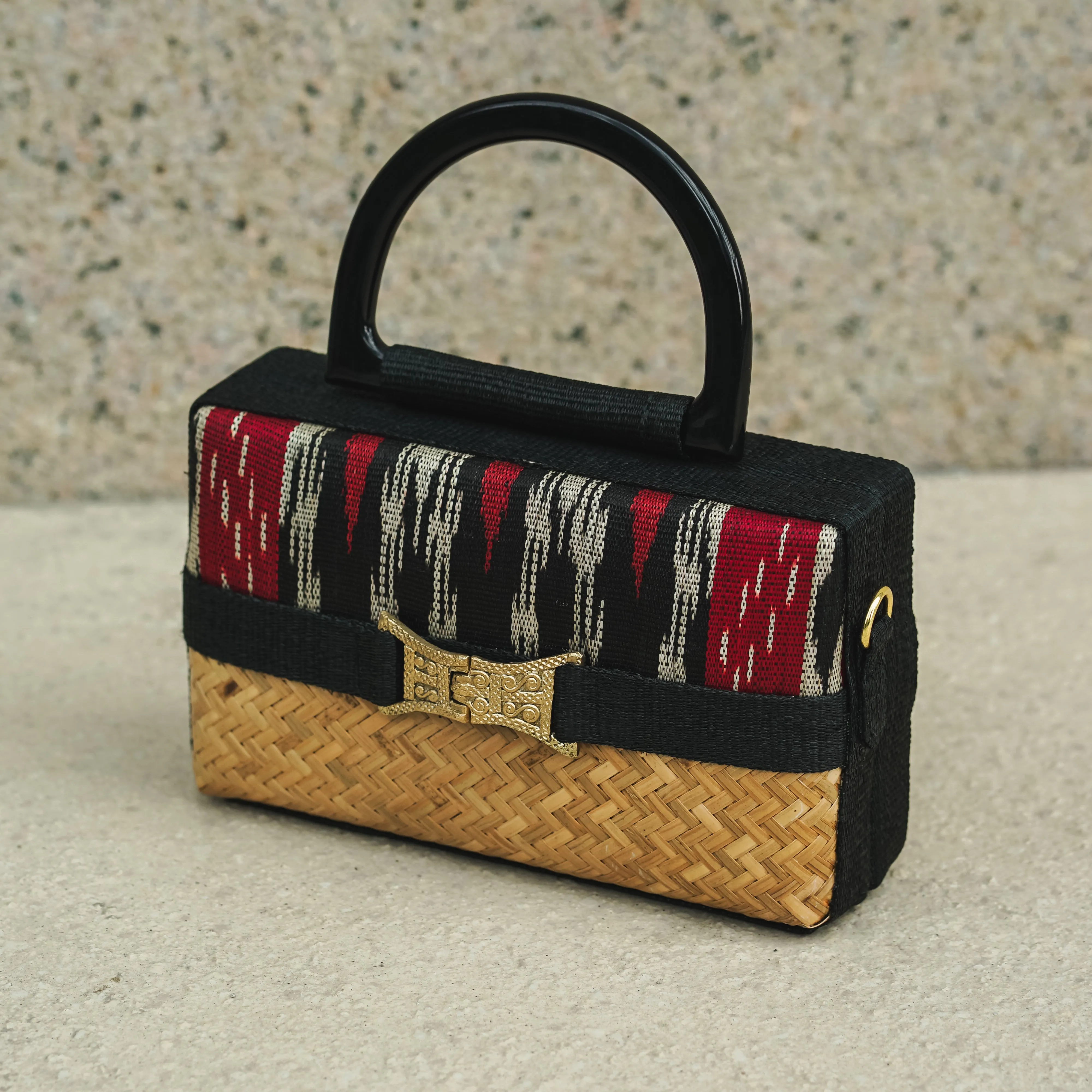 T'nalak Sling Bag w/ Basket Weave