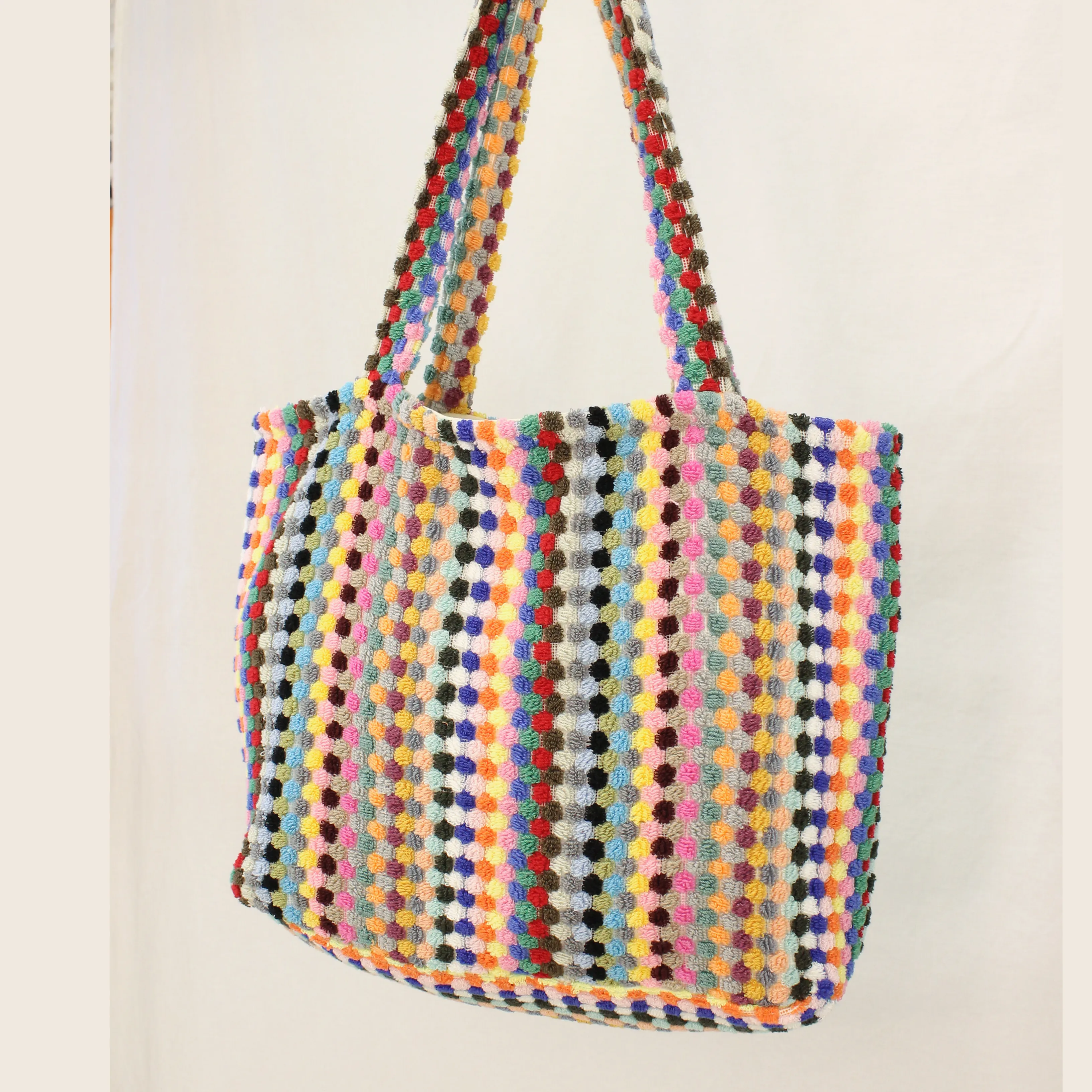 Turkish Terry Towel Shopping Bag & Beach Bag