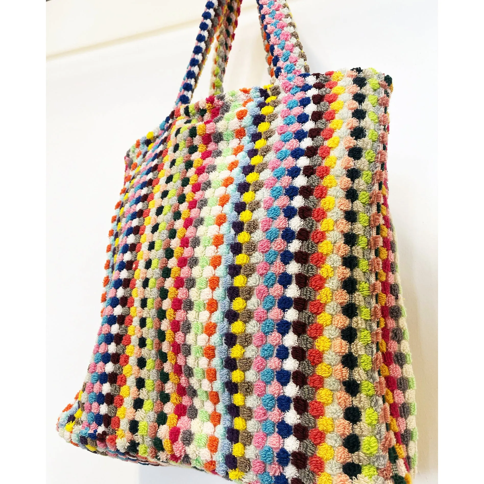 Turkish Terry Towel Shopping Bag & Beach Bag