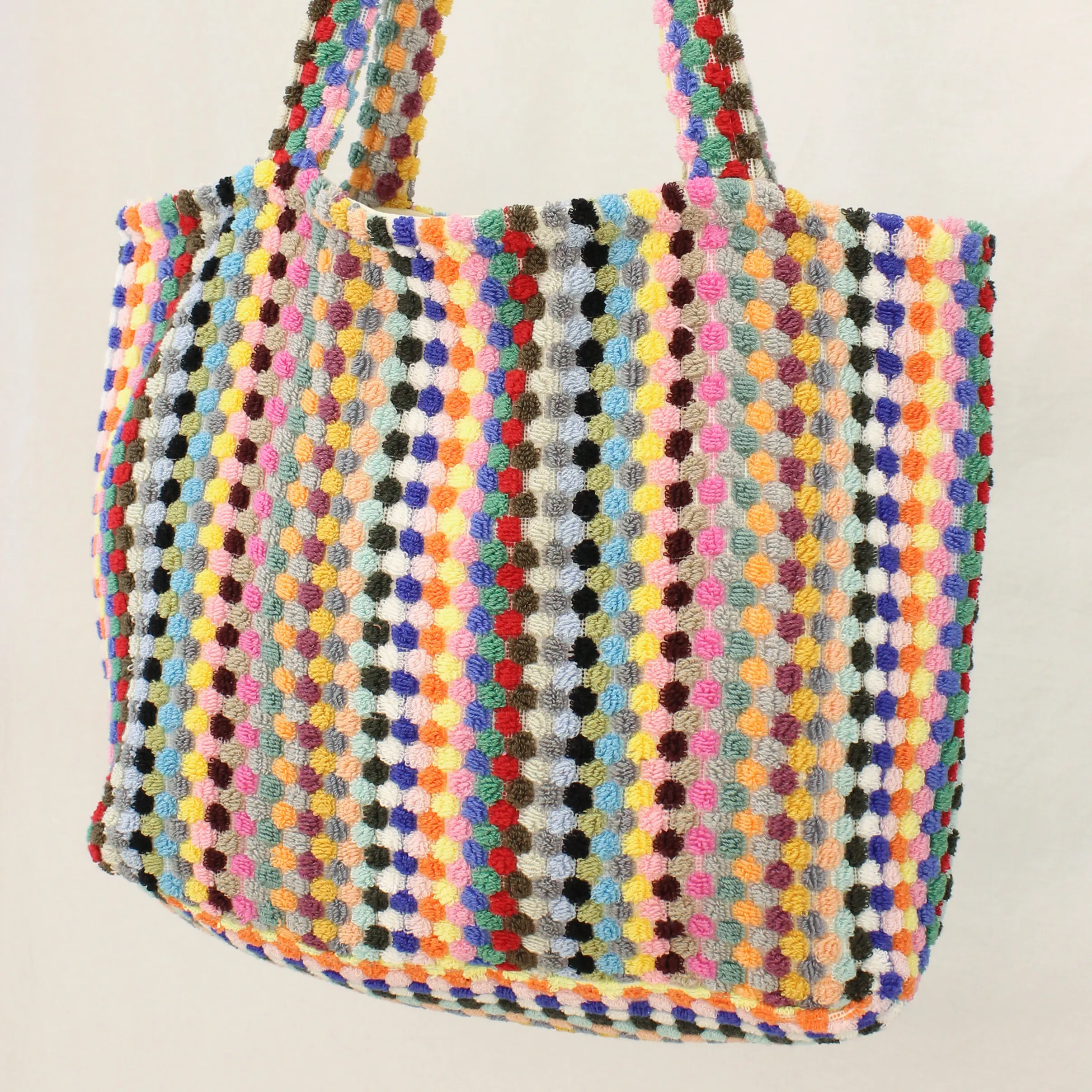 Turkish Terry Towel Shopping Bag & Beach Bag