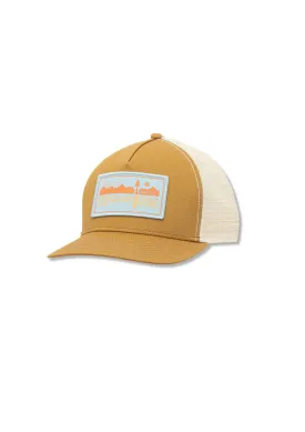 Valley Girl Trucker Hat - Camel