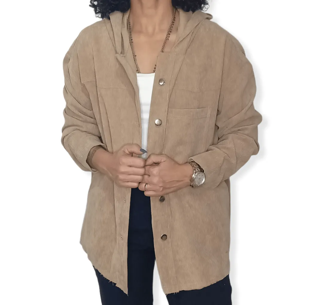 Velvet Jacket - Beige