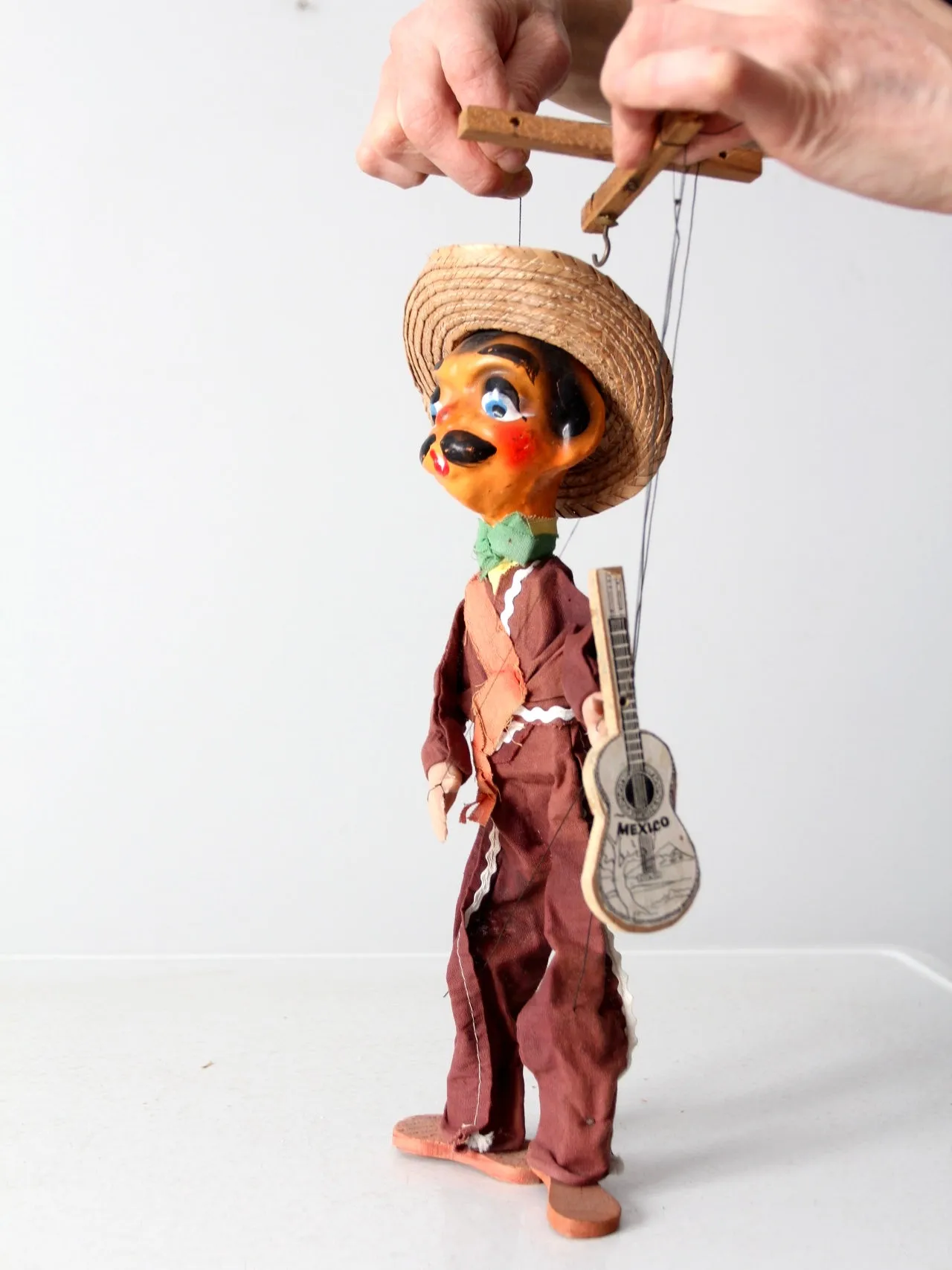 vintage Mexican marionettes collection