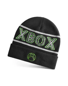 Xbox Logo Boys Black Beanie Hat