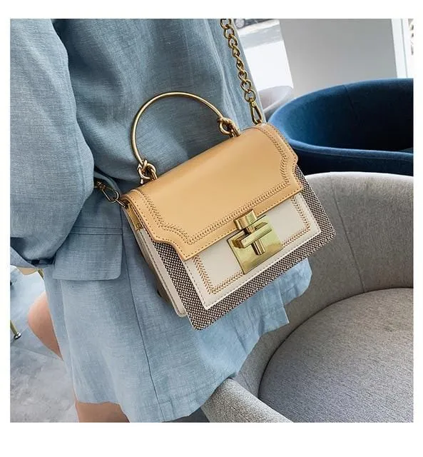 Yellow Crossbody Shoulder Bag