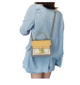 Yellow Crossbody Shoulder Bag